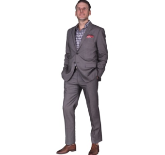 现代站姿男子su模型