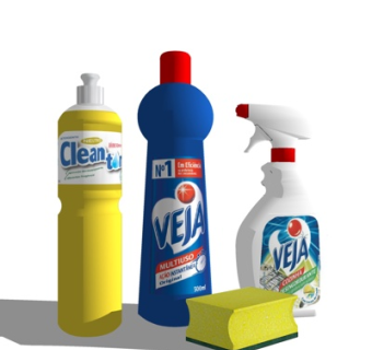 现代洗衣液组合su模型