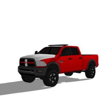 现代运输车su模型