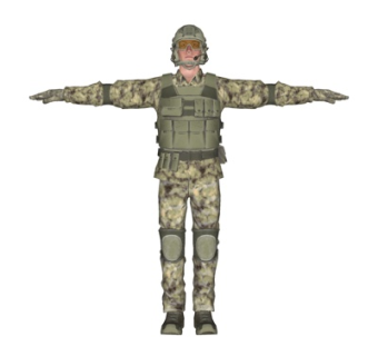 现代飞行员su模型