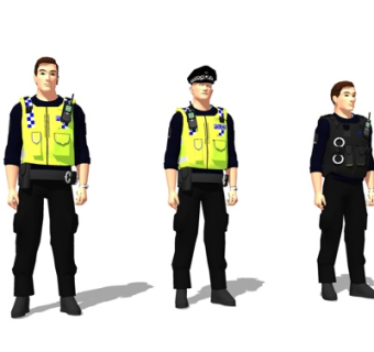 现代警察su模型