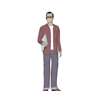 现代教师男性su模型