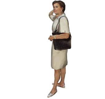 现代休闲女性su模型