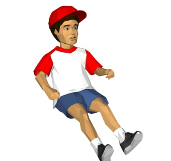 现代小孩男性su模型