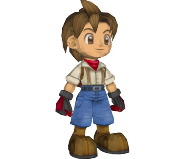 现代游戏角色su模型