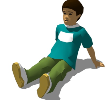 现代小孩男性su模型