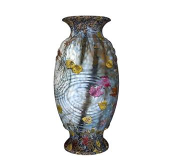 中式瓷器花瓶su模型