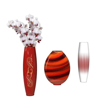 新中式花瓶su模型