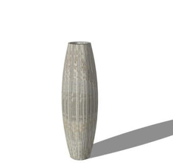 新中式花瓶su模型