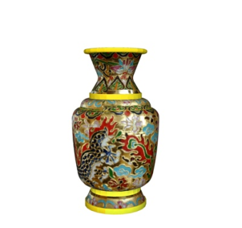 中式花瓶su模型