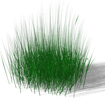 现代盆栽su模型