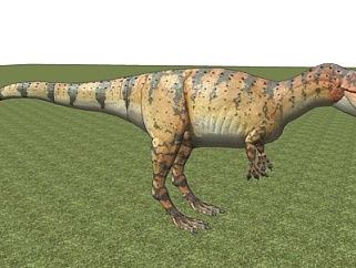 现代食蜥王龙su模型