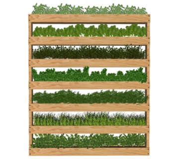 北欧置物架su模型