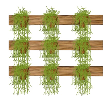 北欧置物架su模型