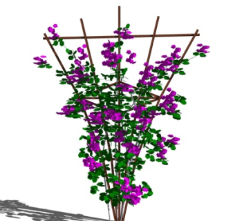 现代装饰品su模型