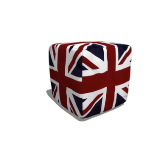 现代布艺凳子su模型