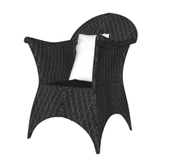 现代布艺休闲椅su模型