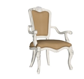 欧式布艺单椅su模型