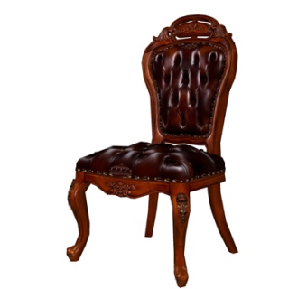 欧式实木单椅su模型