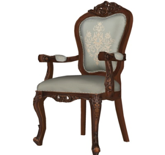 现代布艺单椅su模型