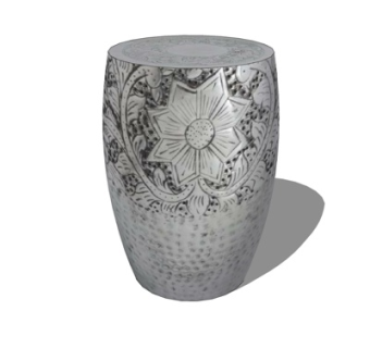 现代陶瓷圆凳su模型