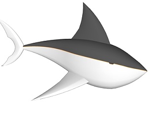 现代<em>鲨鱼</em>su模型