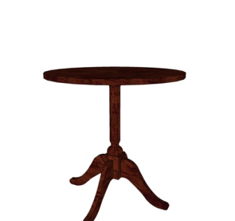 欧式边柜su模型