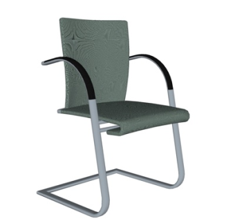 现代休闲椅su模型