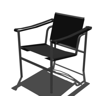 现代休闲椅su模型