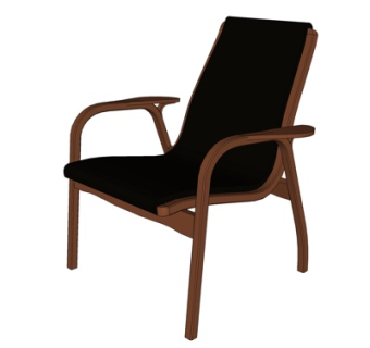 现代休闲椅su模型