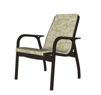 现代布艺休闲椅su模型