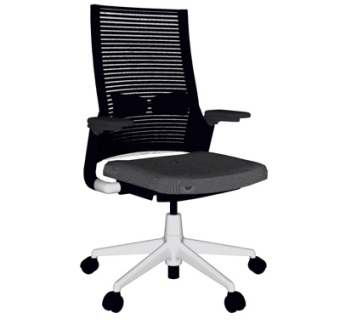 现代布艺办公椅su模型