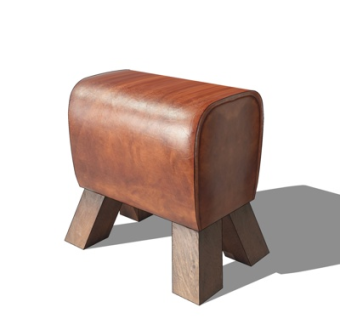 现代皮革凳子su模型