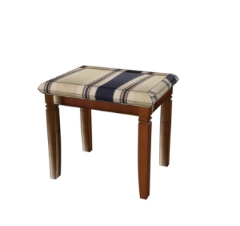 新中式实木凳子su模型