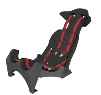 现代皮革按摩椅su模型