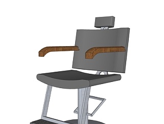 现代理发店专用椅su模型