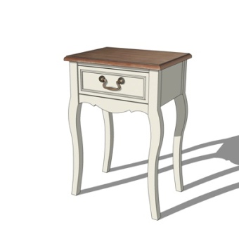 美式角几su模型