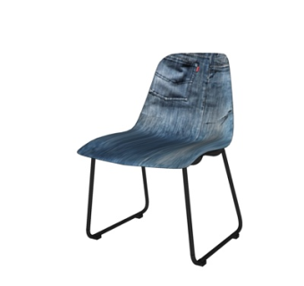 现代铁艺单椅su模型