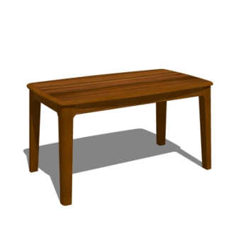 现代实木凳子su模型