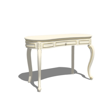 欧式实木端景台su模型