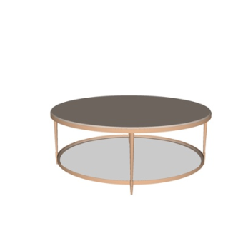 现代实木茶几su模型