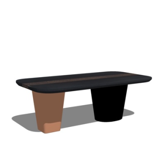 现代实木茶几su模型