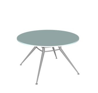 现代铁艺茶几su模型