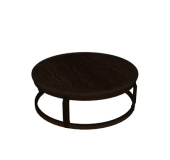 现代实木茶几su模型