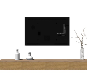 现代电视柜su模型