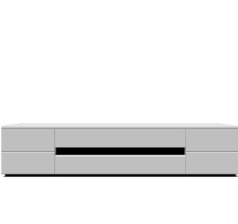 现代电视柜su模型