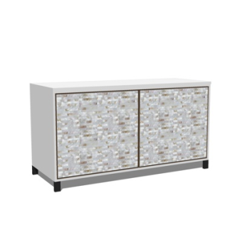 新中式边柜su模型