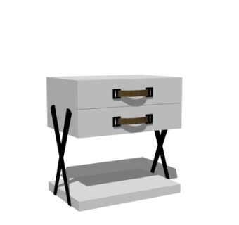 现代角几su模型