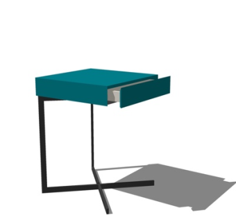 现代角几su模型