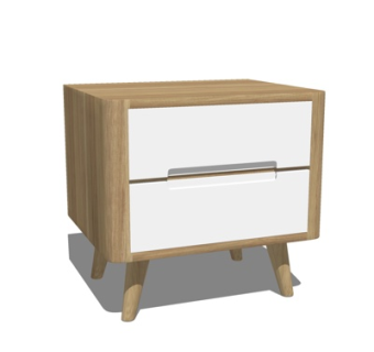 北欧角几su模型